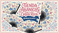 ABANICO NUBES XL